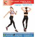 ensemble de legging soutien-gorge de sport / leggings de gym / porte de gym